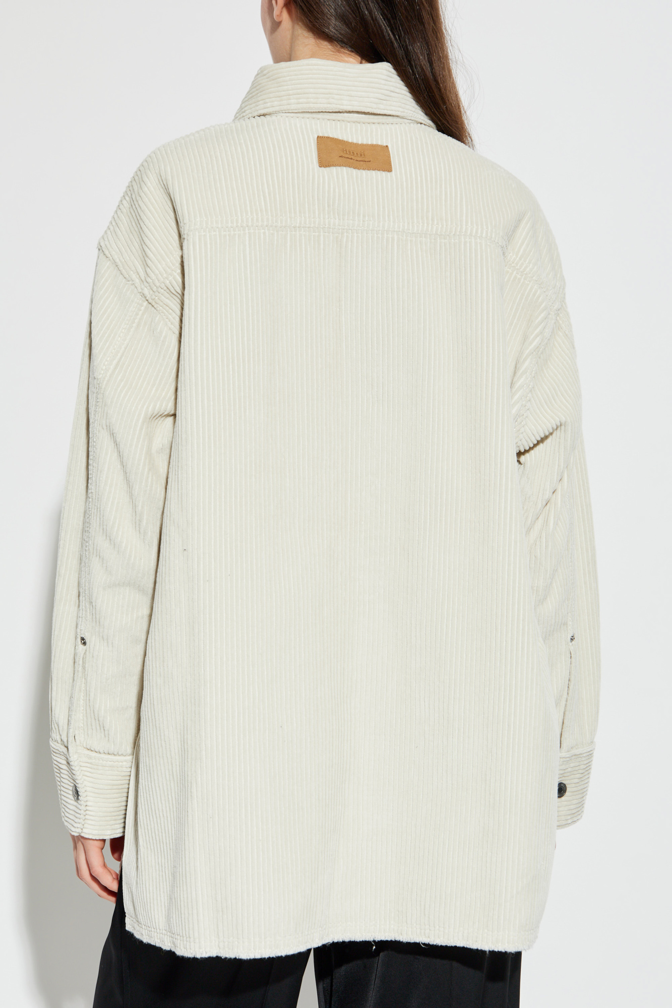 arriy様シャツアイボリー Ami Alexandre Mattiussi Corduroy shirt | Men's | Vitkac